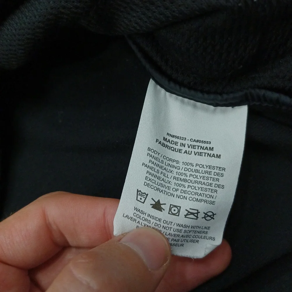 Nike Vest Womens Large Black Full Zip Running Lightweight Pockets Activewear